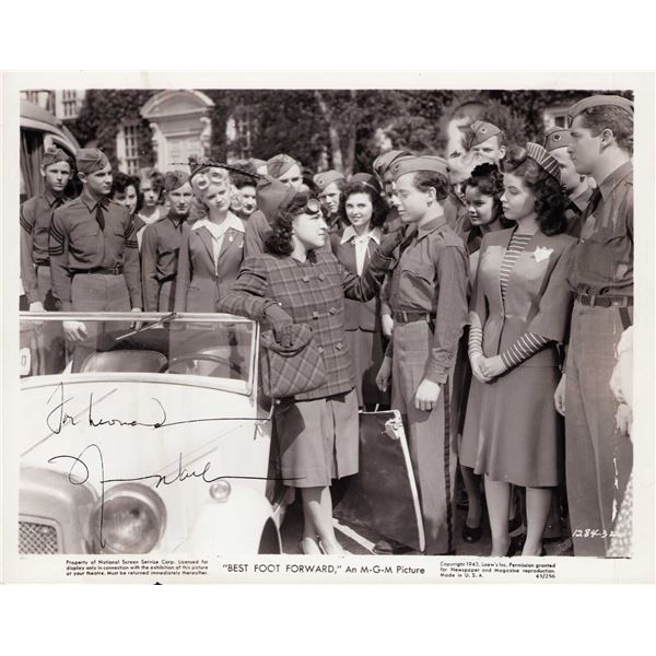 Nancy Walker signed photo
