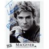Image 1 : Richard Dean Anderson signed photo A 8x10 photo from MacGyver with coa.