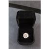Image 5 : ^ 2.00 CT Round Brilliant Cut Moissanite VVS D Color Set in Center with Channel Set 12 Baguette CZ's