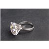 Image 9 : ^10.00 CT GRA Certified Round Brilliant Cut Moissanite VVS D Color Set in 925 Silver Ring - Retal Va