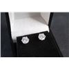 Image 5 : ^2.00 CT TW GRA Certified Round Brilliant Cut Moissanite VVS D Color Set in 6 Claw 925 Silver Earrin