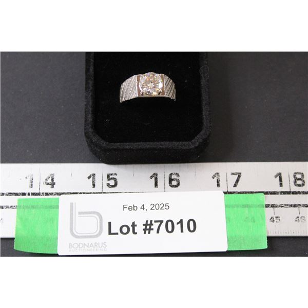 ^ 3.00 CT GRA Certified Round Brilliant Cut Moissanite VVS D Color Set in Center with 50 Round Cut C