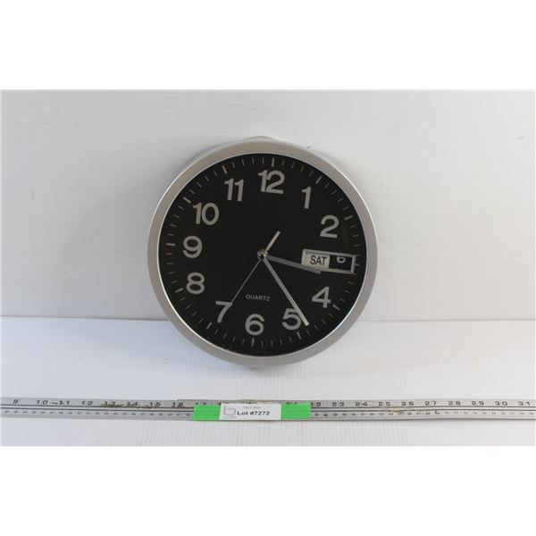Quartz Wall Clock - As Is