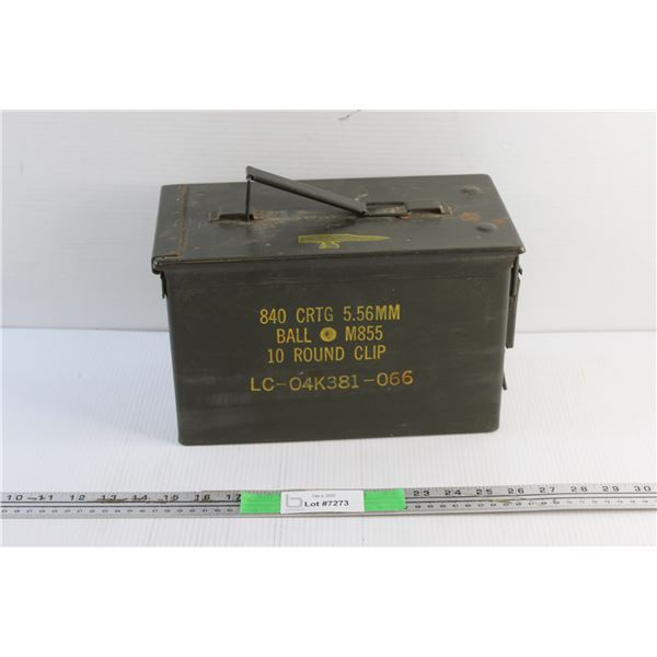 Military Ammunition Box