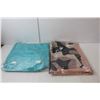 Image 2 : Teal Let's Go Anywhere Tote Bag & Bordeaux Grey Scarf- Sealed