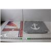 Image 1 : Grey Anchor Tote Bag & Mirage White Scarf- Sealed