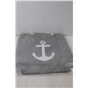 Image 3 : Grey Anchor Tote Bag & Mirage White Scarf- Sealed