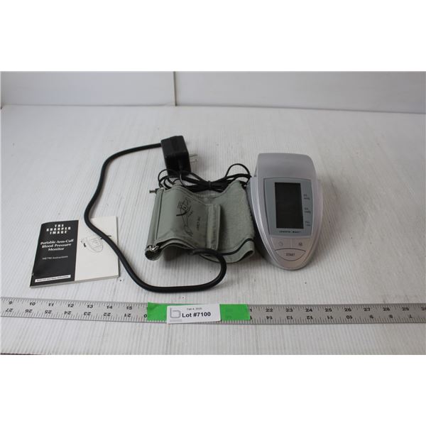 Sharper Image Blood Pressure Monitor, Needs Batteries