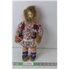 Image 1 : Stuffed Eskimo Doll 14" Tall