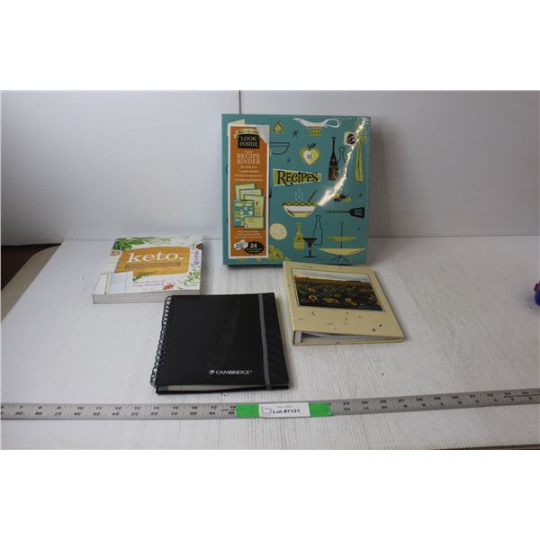 Photo Album, Blank Recipe Book, Day Planner, Keto Book