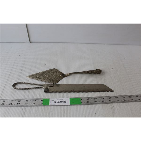 Vintage Clauss Cake Set- Knife & Server