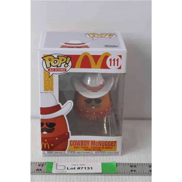 #111 Funko Pop McDonald's Cowboy McNuggets Figurine 3.25" Tall NIB