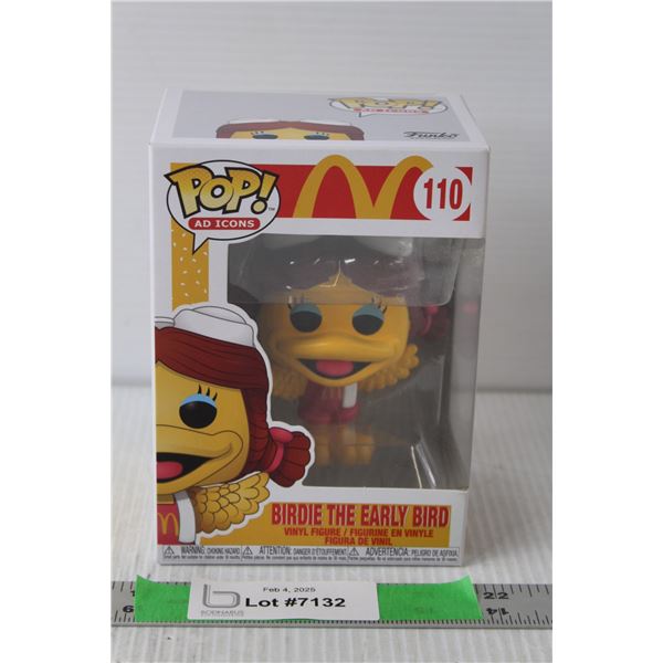 #110 Funko Pop McDonald's Birdie the Early Bird Figurine 4" Tall NIB