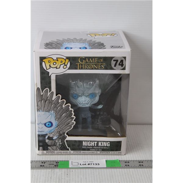 #74 Funko Pop Game of Thrones Night King Figurine Approx. 5" Tall NIB