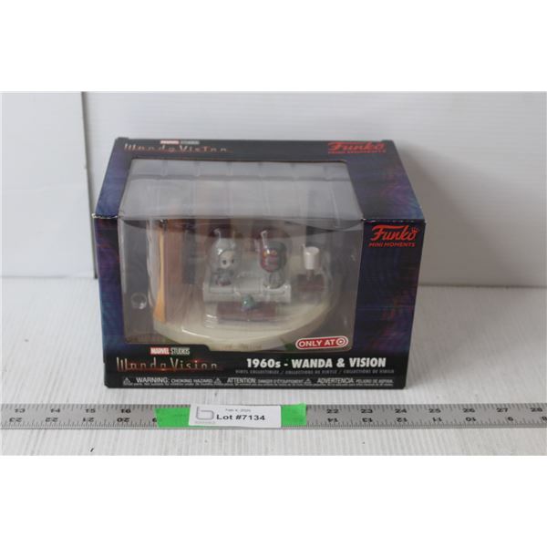 Funko 1960s Wanda & Vision Figurine Set 4.5" Tall NIB