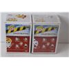 Image 2 : (2) Funko Pop Ghostbusters Mini Puft Figurines 3.5" Tall #935 & 936 NIB