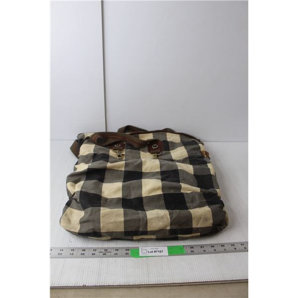 Checkered Bag 21" Tall x 18" Wide