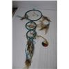 Image 3 : (2) Dreamcatchers, Car Mirror Medicine Wheel Decor, Braided Sweetgrass