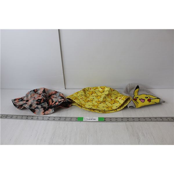 Pikachu Toque & Bucket Hat, Vans Bucket Hat