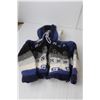 Image 2 : (2) Wool Sweaters- Baby Sized, No Zipper & Bluenoses Adult- M, Some Staining