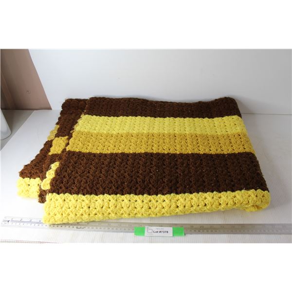 Knitted Blanket- 49'' x 76''