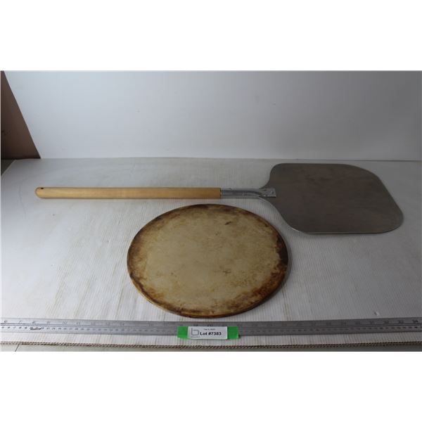 Pizza Paddle & Stone