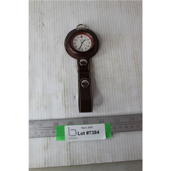 Swiss Army Ducks Unlimited Pocket Watch- As Is