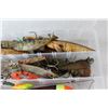 Image 4 : Bass Pro Shops Fishing Tackle Tray w/ Various Fishing Tackle