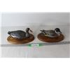 Image 1 : (2) Ducks Unlimited Saskatchewan Artist Bird Ornaments