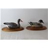 Image 2 : (2) Ducks Unlimited Saskatchewan Artist Bird Ornaments