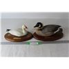 Image 1 : (2) Ducks Unlimited Saskatchewan Artist Bird Ornaments