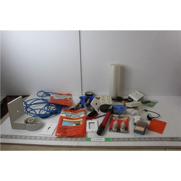 Mini Cable Holders, Window Insulation Kits, Tire Pressure Gauge, Misc.