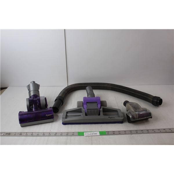 Vacuum Accessories- Turbo Eraser Pet Head, (2) Dyson Heads, 35" Hose