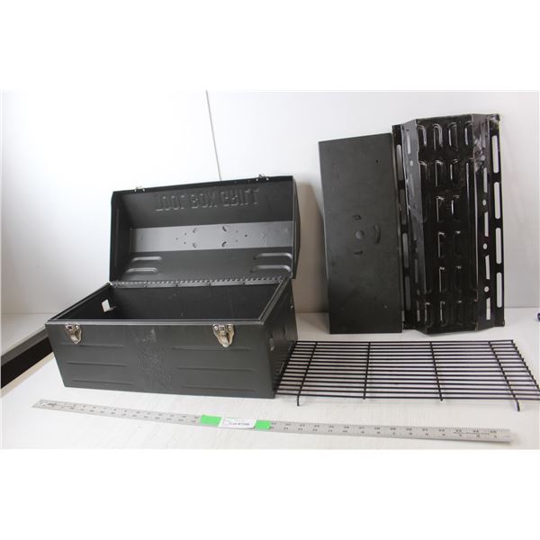 Miners Tool Box Grill- As Is
