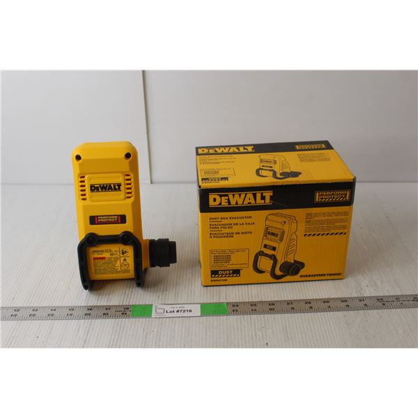 DeWalt Dust Box Evacuator NIB