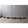 Image 3 : Painted Wood Bow with Fur 39" Long