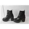 Image 4 : Madden Girl Black High Heel Ankle Boots-8.5