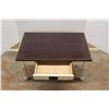 Image 3 : *Wooden Coffee Table with Drawer 34'' x 22'' x 17''