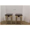 Image 2 : *(2) Wooden End Tables with Drawer 22 1/2'' x 16 1/2'' x 21 1/2''