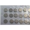 Image 6 : (24) 1968 Canadian 10 Cent Coins