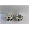 Image 3 : Meito China Porcelain Hand Painted Cream & Sugar Set
