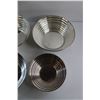 Image 3 : (6) Silver Plate Nesting Bowls