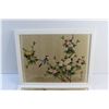 Image 2 : (2) Framed Japanese Bird Prints 17 1/2'' x 13 1/2''