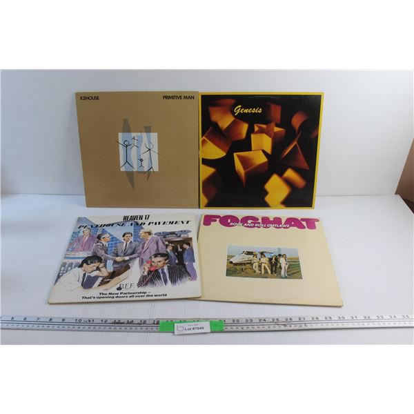(4) Vinyl Records - Ice House, Heaven 17 and Foghat