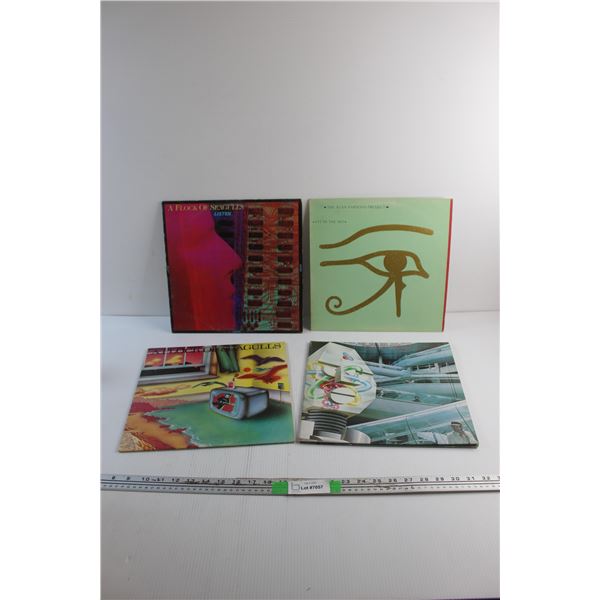 (4) Vinyl Records - A Flock of Seagulls and The Alan Parsons Project
