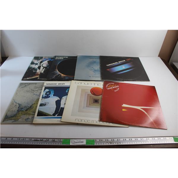 (8) Tangerine Dream Vinyl Records