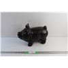 Image 1 : Black Ceramic Piggy Bank