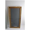 Image 4 : Small Ironing Board 30'' x 12'' and Framed Parrot Print Mirror 24'' x 12''