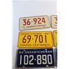 Image 2 : (3) Pairs of 1962, 67 & 75 Saskatchewan License Plates