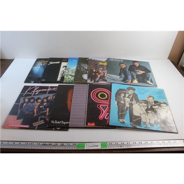 (11) Vinyl Records - Air Supply, Five Man Electrical Band and No Surrender